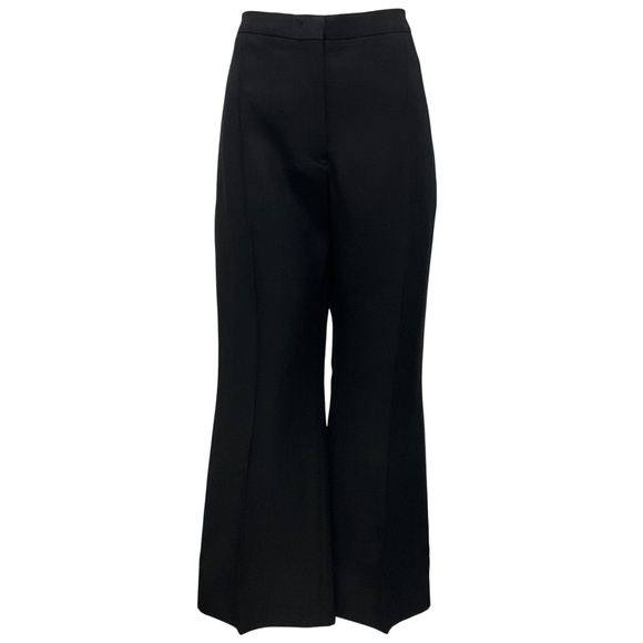 JIL SANDER BLACK 2023 CROPPED HIGH WAIST PANTS - Picture 1 of 4